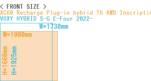 #XC60 Recharge Plug-in hybrid T6 AWD Inscription 2022- + VOXY HYBRID S-G E-Four 2022-